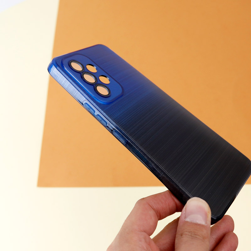 قاب PC براق محافظ لنزدار دو رنگ Samsung Galaxy A53 5G