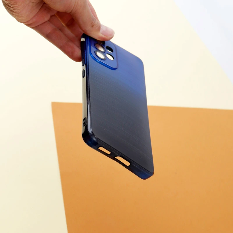 قاب PC براق محافظ لنزدار دو رنگ Samsung Galaxy A53 5G