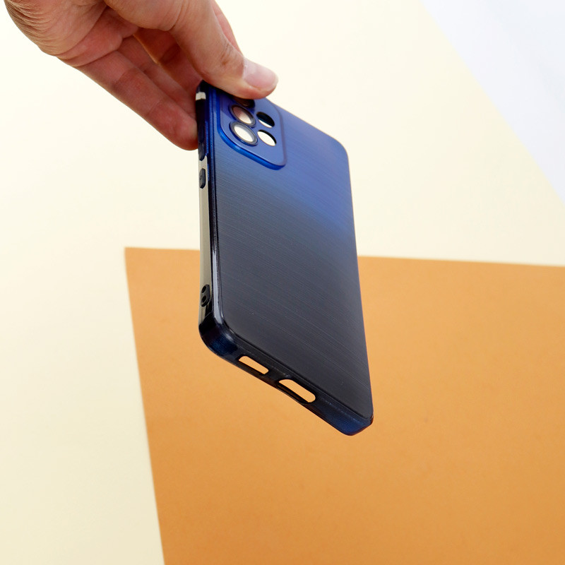 قاب PC براق محافظ لنزدار دو رنگ Samsung Galaxy A53 5G