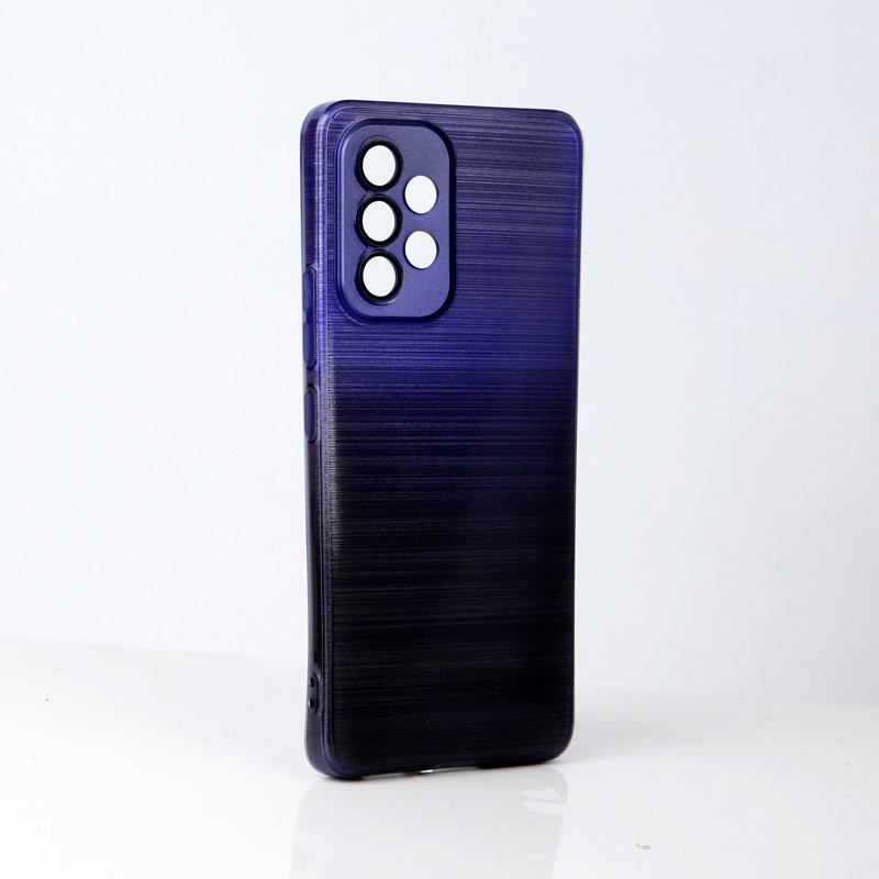 قاب PC براق محافظ لنزدار دو رنگ Samsung Galaxy A53 5G