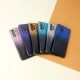 قاب PC براق محافظ لنزدار دو رنگ Samsung Galaxy A73