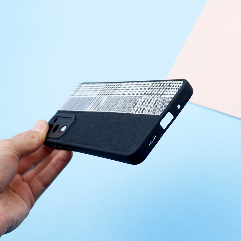 قاب چرمی پارچه ای محافظ لنزدار Samsung Galaxy S20 FE