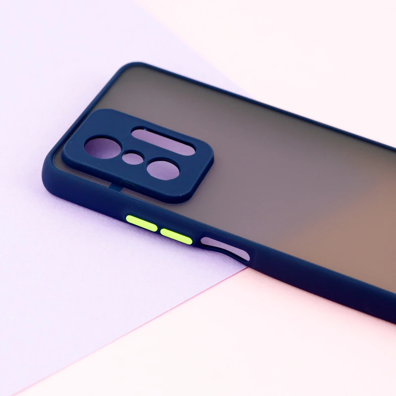 قاب PC مات محافظ لنز دار Xiaomi 11T / 11T Pro سرمه ای