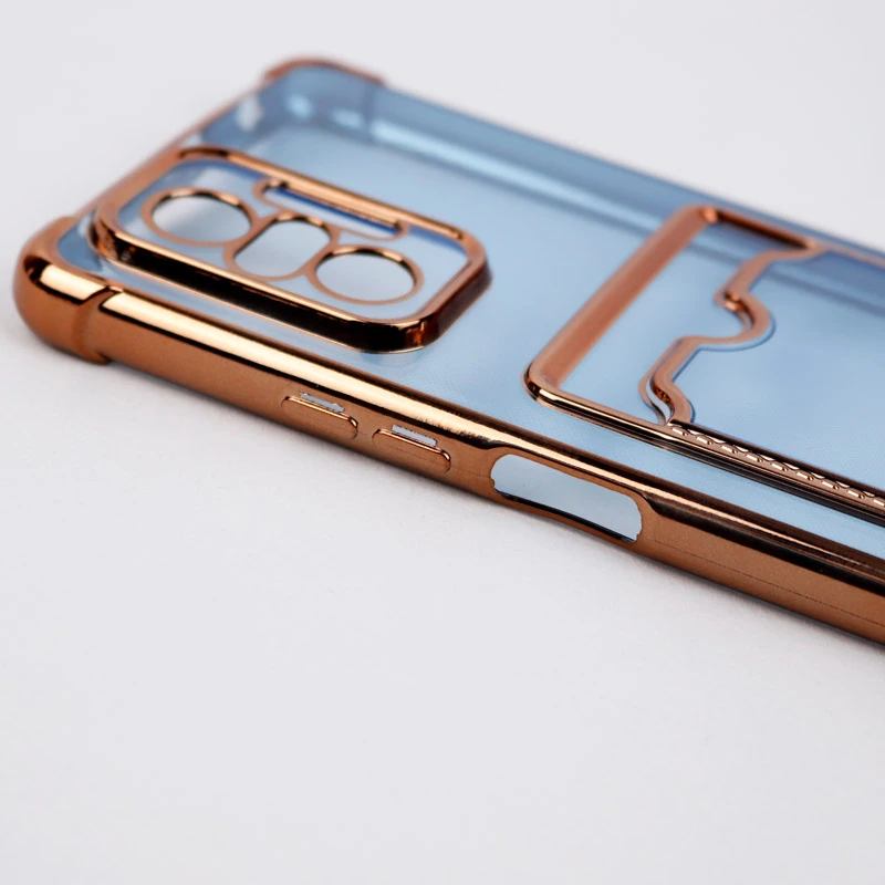 قاب محافظ لنزدار شفاف جاکارتی دار Xiaomi Redmi Note 10 Pro