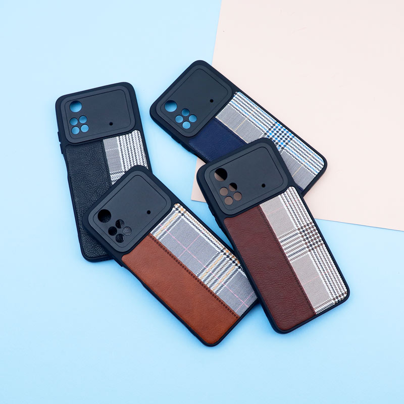 قاب چرمی پارچه ای محافظ لنزدار Xiaomi Poco M4 Pro