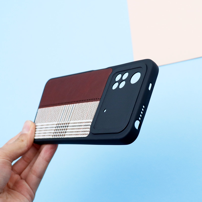 قاب چرمی پارچه ای محافظ لنزدار Xiaomi Poco M4 Pro