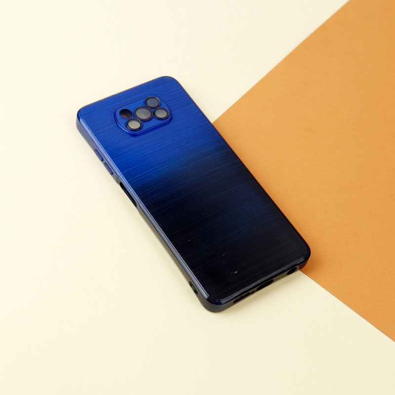 قاب PC براق محافظ لنزدار دو رنگ Xiaomi Poco X3