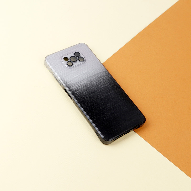 قاب PC براق محافظ لنزدار دو رنگ Xiaomi Poco X3