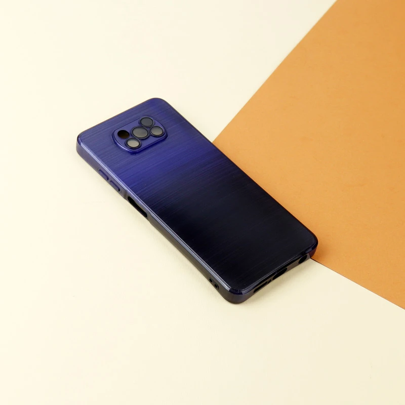قاب PC براق محافظ لنزدار دو رنگ Xiaomi Poco X3