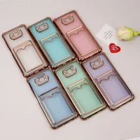 قاب محافظ لنزدار شفاف جاکارتی دار Xiaomi Poco X3