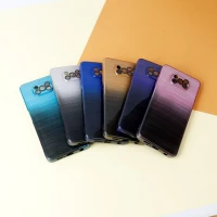 قاب PC براق محافظ لنزدار دو رنگ Xiaomi Poco X3