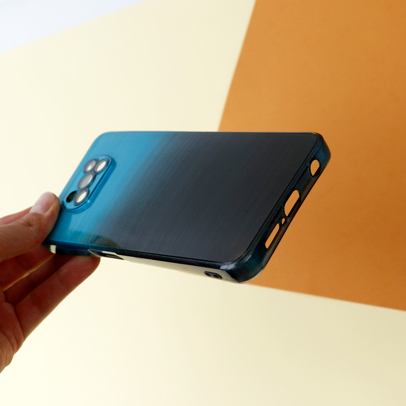 قاب PC براق محافظ لنزدار دو رنگ Xiaomi Poco X3