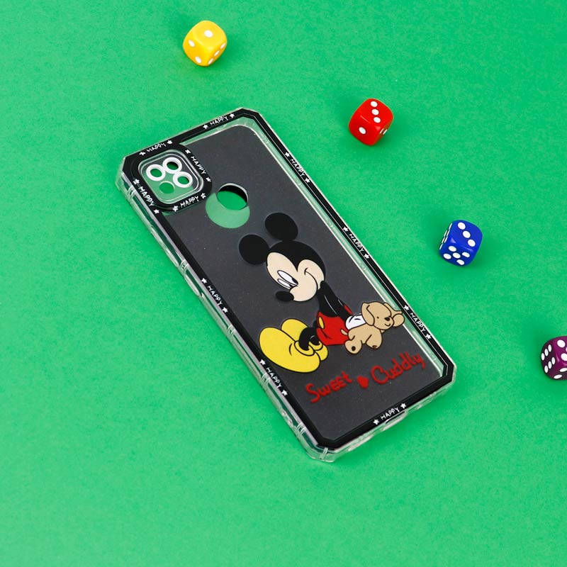قاب عروسکی Pro Camera محافظ لنزدار اکلیلی Xiaomi Redmi 9C