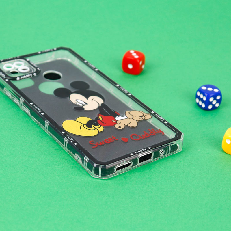 قاب عروسکی Pro Camera محافظ لنزدار اکلیلی Xiaomi Redmi 9C