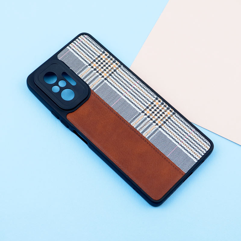 قاب چرمی پارچه ای محافظ لنزدار Xiaomi Redmi Note 10 Pro