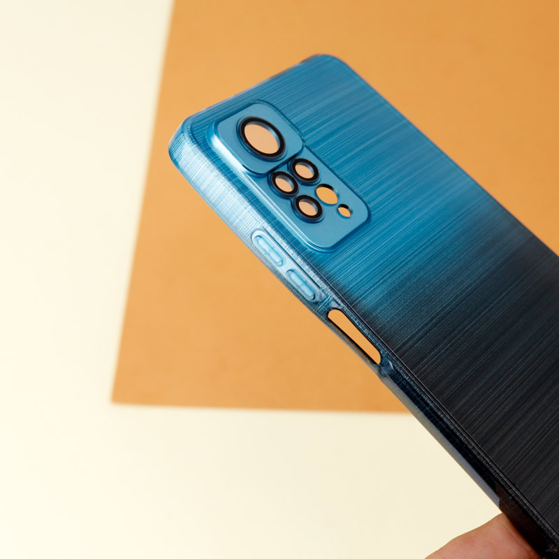 قاب PC براق محافظ لنزدار دو رنگ Xiaomi Redmi Note 11 Pro