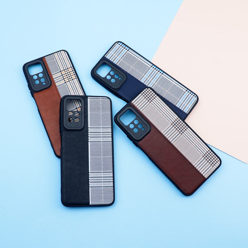 قاب چرمی پارچه ای محافظ لنزدار Xiaomi Redmi Note 11 Pro
