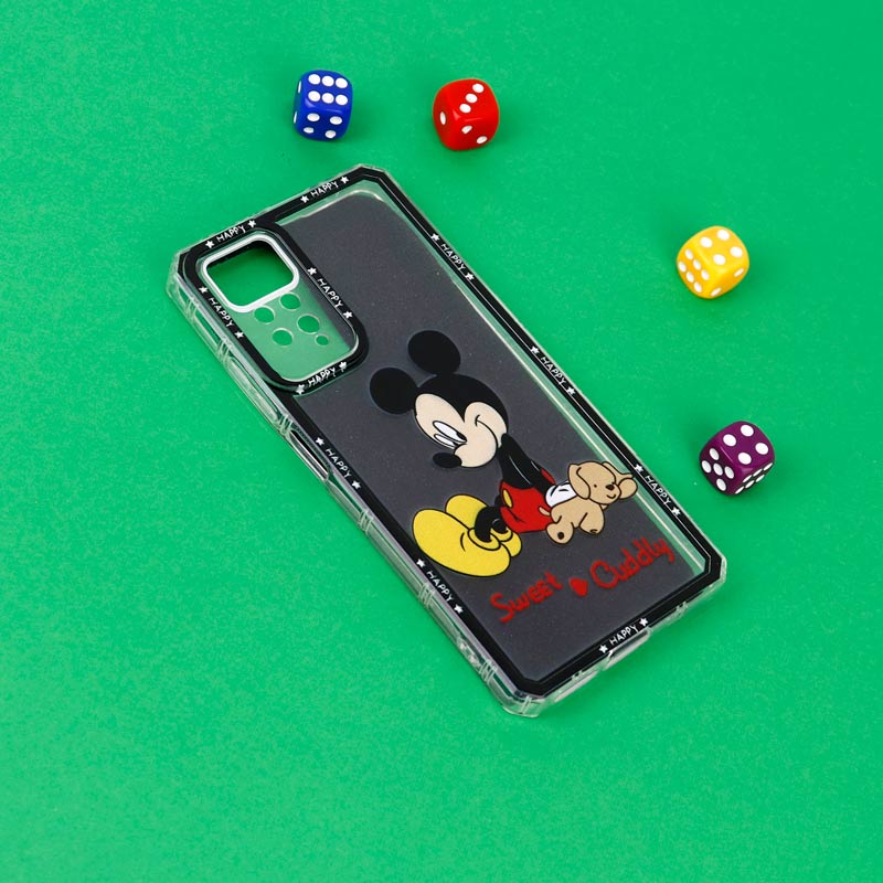 قاب عروسکی Pro Camera محافظ لنزدار اکلیلی Xiaomi Redmi Note 11 Pro