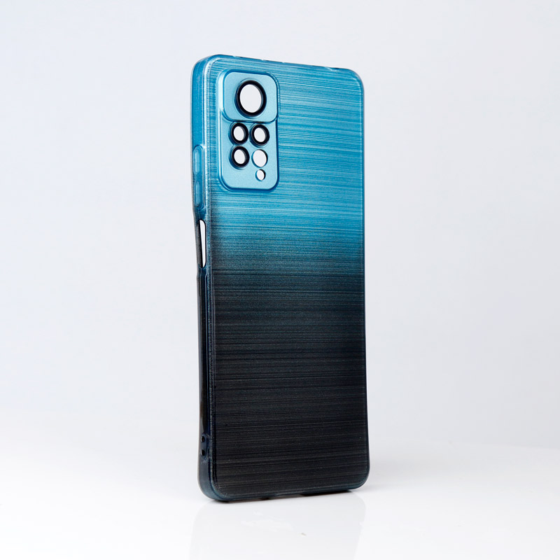 قاب PC براق محافظ لنزدار دو رنگ Xiaomi Redmi Note 11 Pro