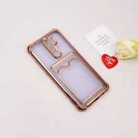 قاب محافظ لنزدار شفاف جاکارتی دار Xiaomi Redmi Note 8 Pro