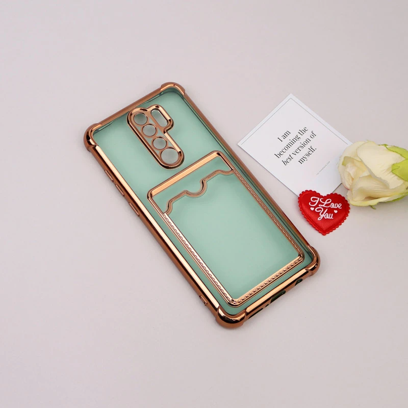قاب محافظ لنزدار شفاف جاکارتی دار Xiaomi Redmi Note 8 Pro