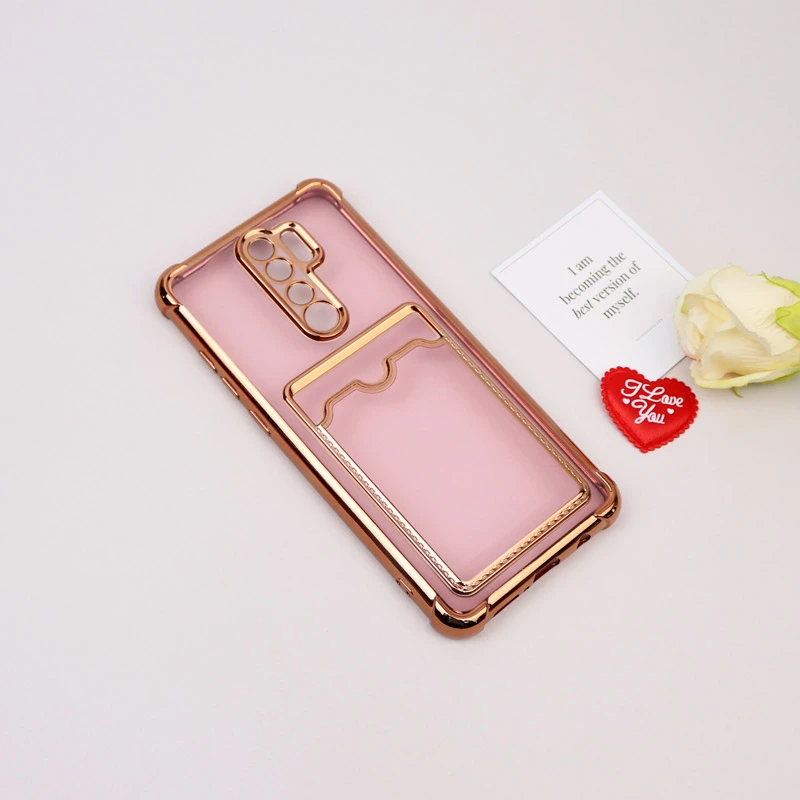 قاب محافظ لنزدار شفاف جاکارتی دار Xiaomi Redmi Note 8 Pro