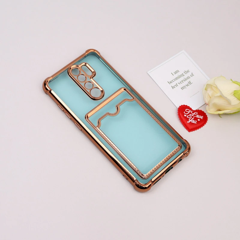 قاب محافظ لنزدار شفاف جاکارتی دار Xiaomi Redmi Note 8 Pro