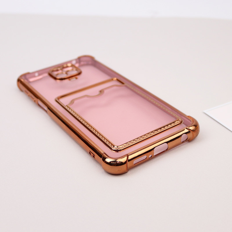 قاب محافظ لنزدار شفاف جاکارتی دار Xiaomi Redmi Note 9s