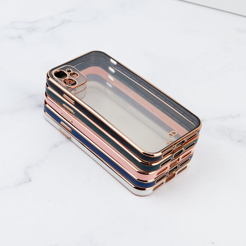 قاب ژله ای دور رنگی محافظ لنزدار iPhone 11