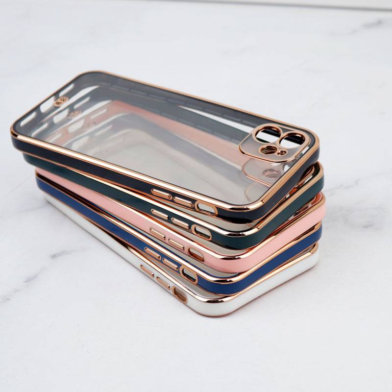 قاب ژله ای دور رنگی محافظ لنزدار iPhone 11