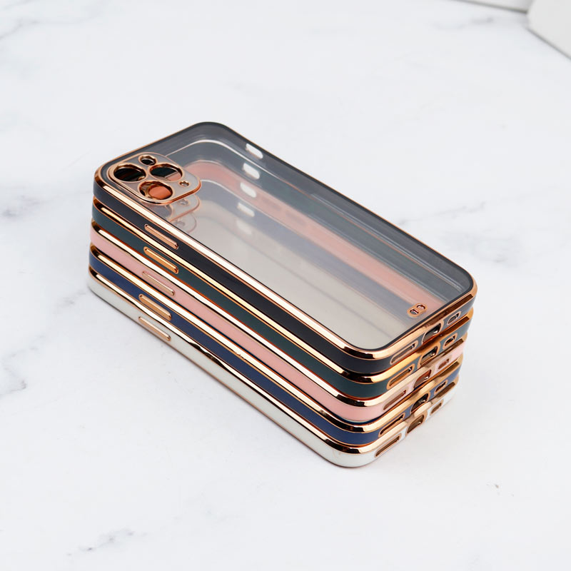 قاب ژله ای دور رنگی محافظ لنزدار iPhone 11 Pro