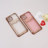 قاب محافظ لنزدار شفاف جاکارتی دار iPhone 11 Pro