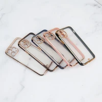 قاب ژله ای دور رنگی محافظ لنزدار iPhone 11 Pro