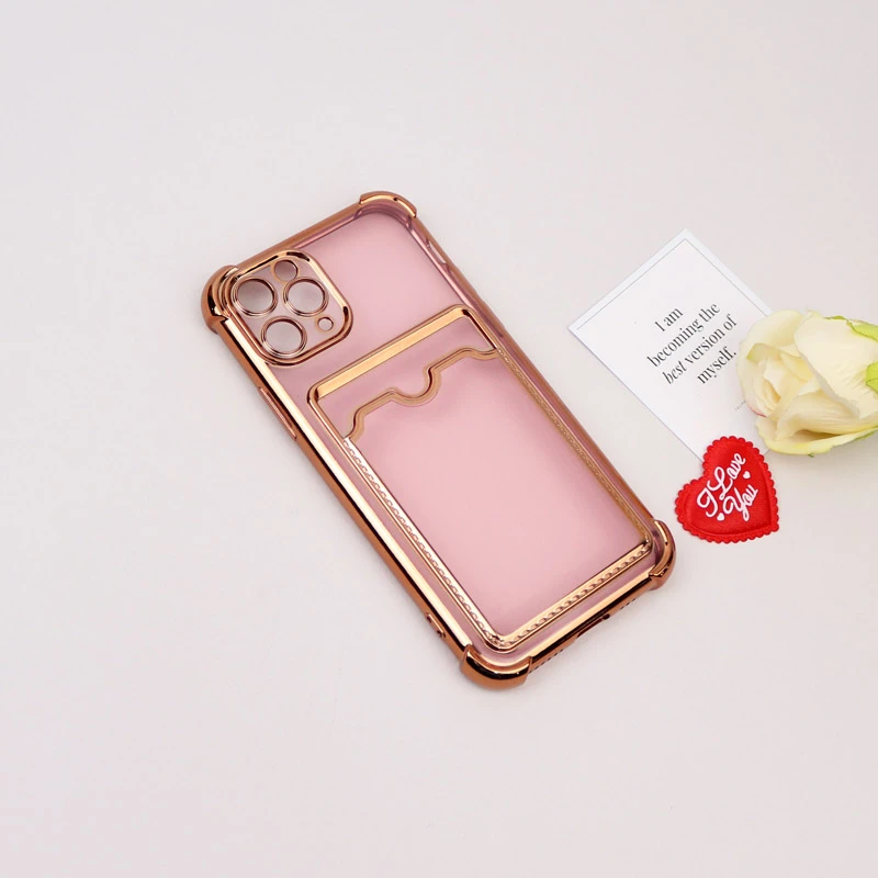 قاب محافظ لنزدار شفاف جاکارتی دار iPhone 11 Pro
