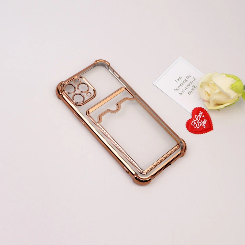 قاب محافظ لنزدار شفاف جاکارتی دار iPhone 11 Pro