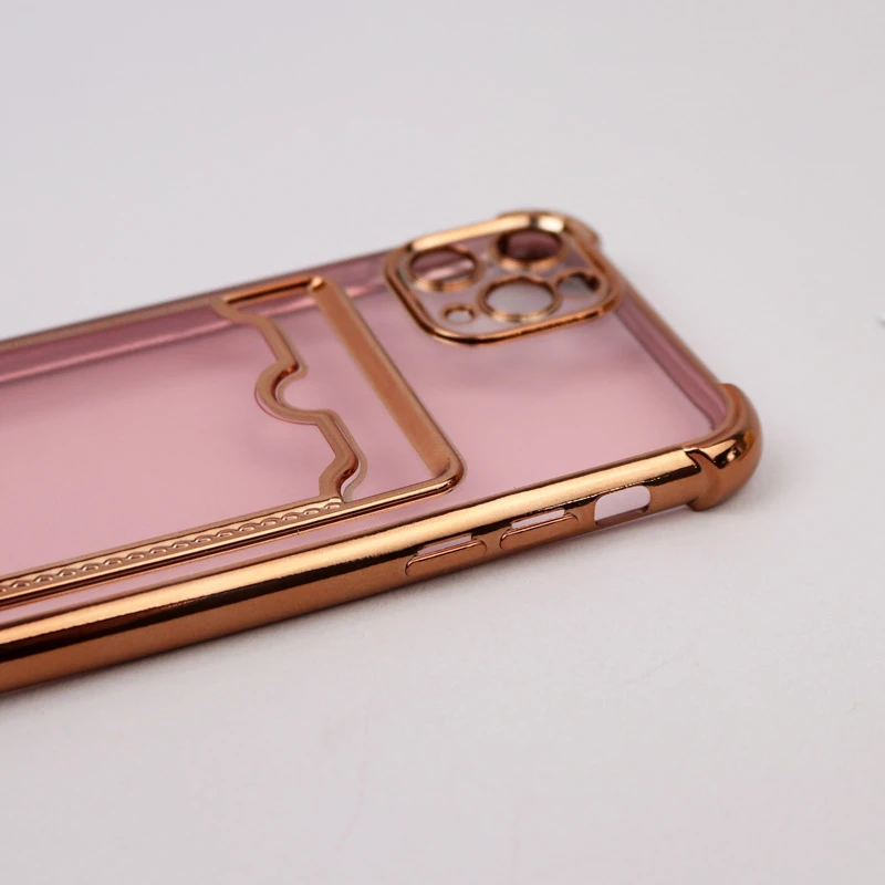 قاب محافظ لنزدار شفاف جاکارتی دار iPhone 11 Pro