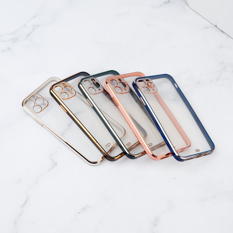 قاب ژله ای دور رنگی محافظ لنزدار iPhone 11 Pro Max