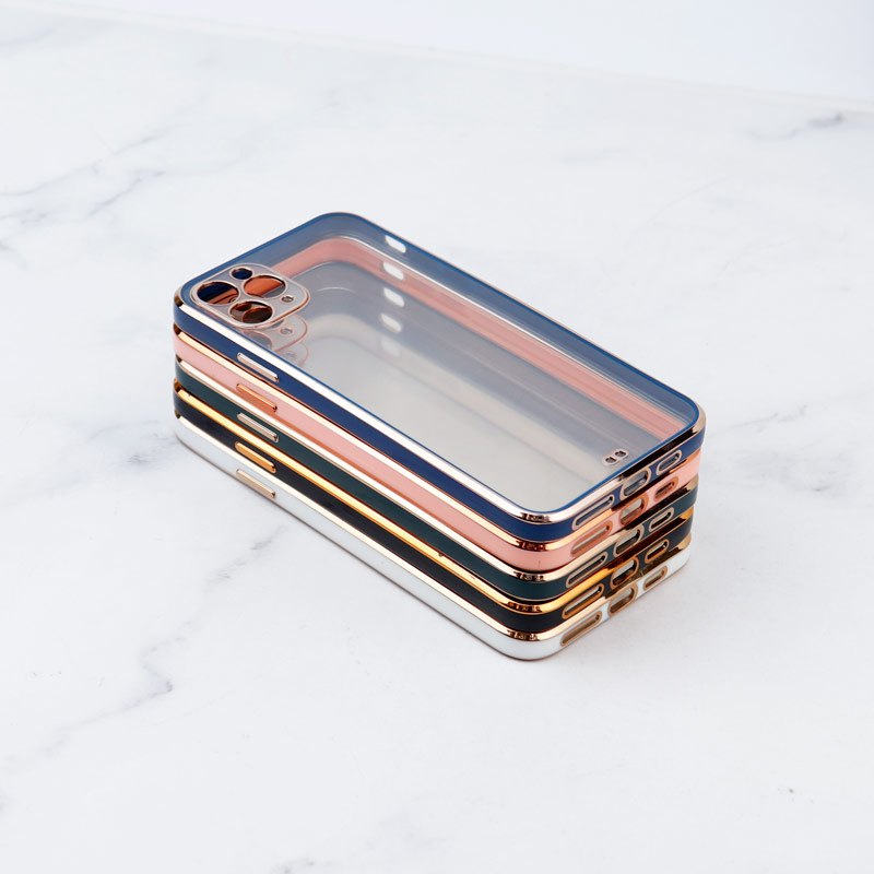 قاب ژله ای دور رنگی محافظ لنزدار iPhone 11 Pro Max