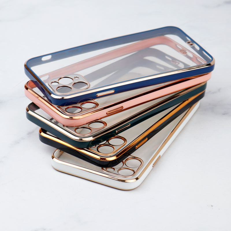 قاب ژله ای دور رنگی محافظ لنزدار iPhone 11 Pro Max