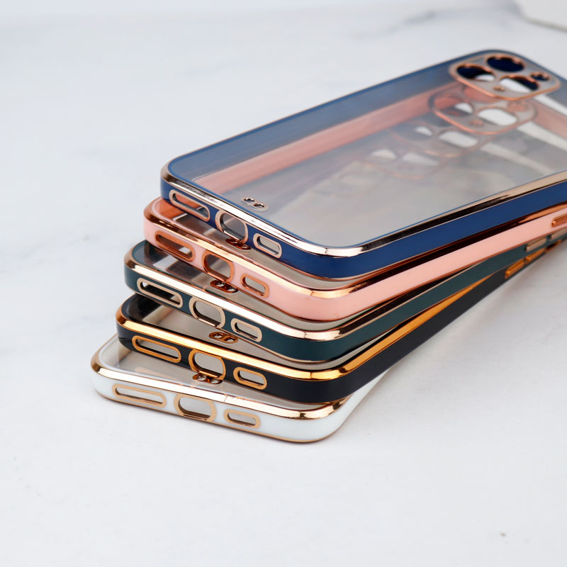 قاب ژله ای دور رنگی محافظ لنزدار iPhone 11 Pro Max