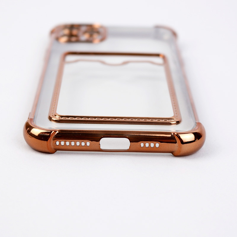 قاب محافظ لنزدار شفاف جاکارتی دار  iPhone 11 Pro Max