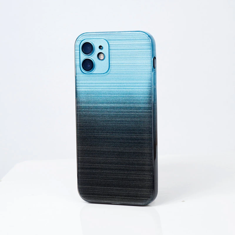 قاب PC براق محافظ لنزدار دو رنگ iPhone 12