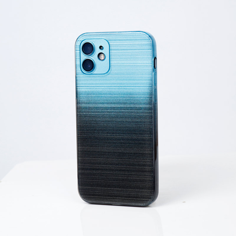قاب PC براق محافظ لنزدار دو رنگ iPhone 12