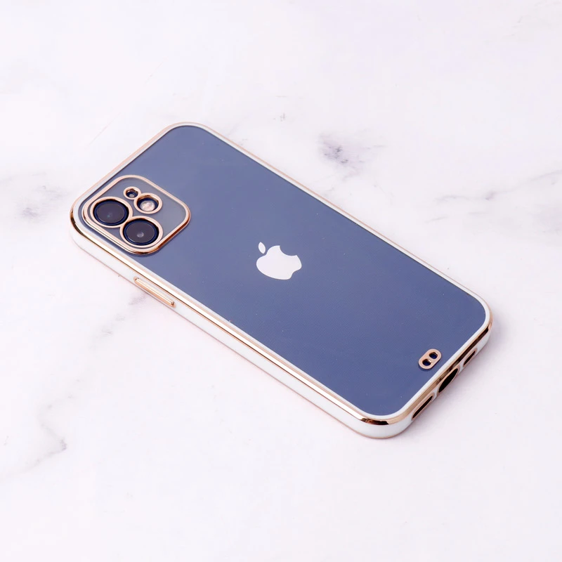 قاب ژله ای دور رنگی محافظ لنزدار iPhone 12
