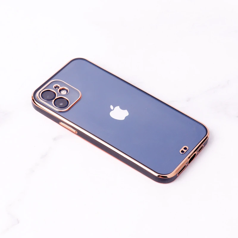 قاب ژله ای دور رنگی محافظ لنزدار iPhone 12