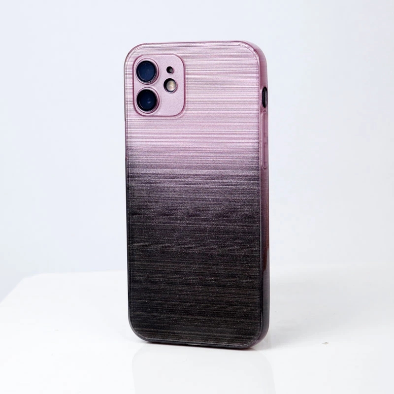 قاب PC براق محافظ لنزدار دو رنگ iPhone 12
