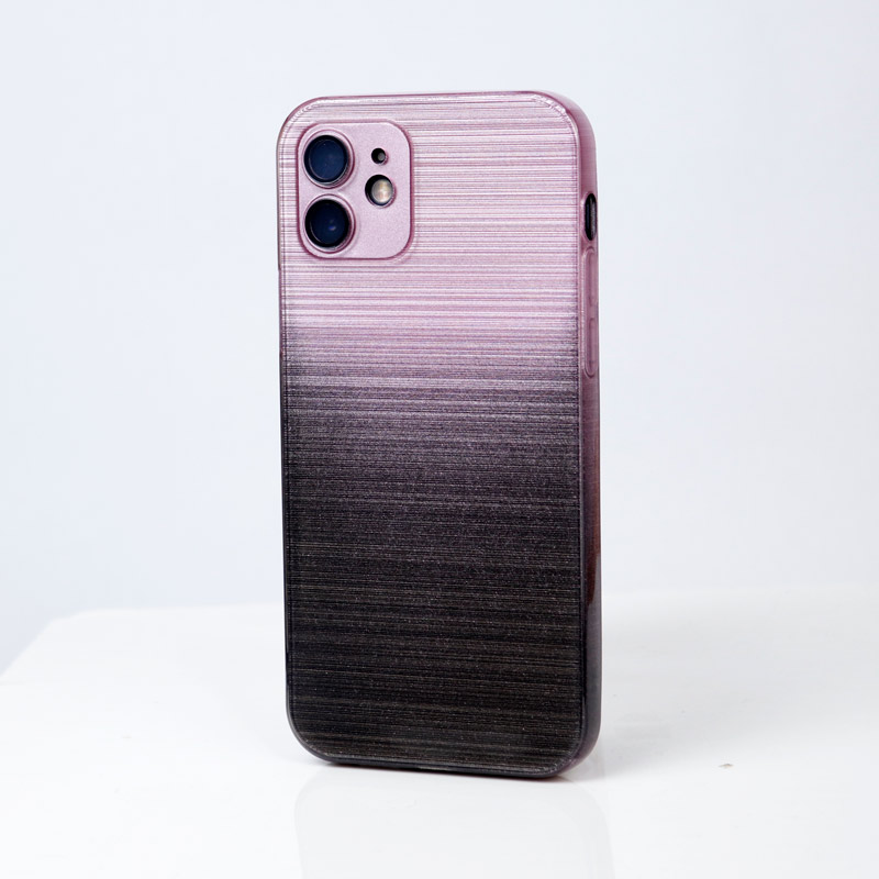 قاب PC براق محافظ لنزدار دو رنگ iPhone 12