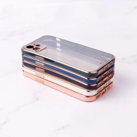 قاب ژله ای دور رنگی محافظ لنزدار iPhone 12