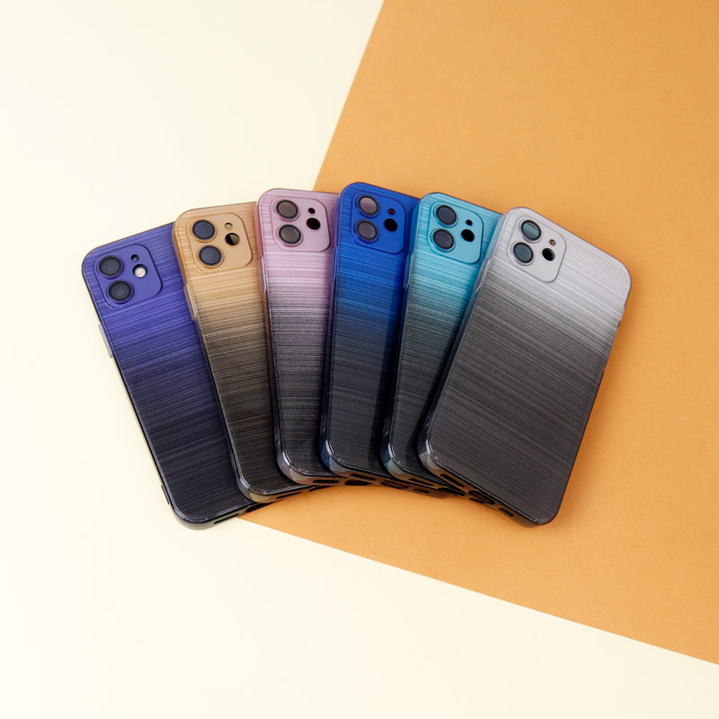 قاب PC براق محافظ لنزدار دو رنگ iPhone 12