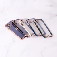 قاب ژله ای دور رنگی محافظ لنزدار iPhone 12